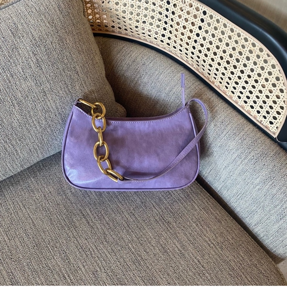 Purple purse mini bag
